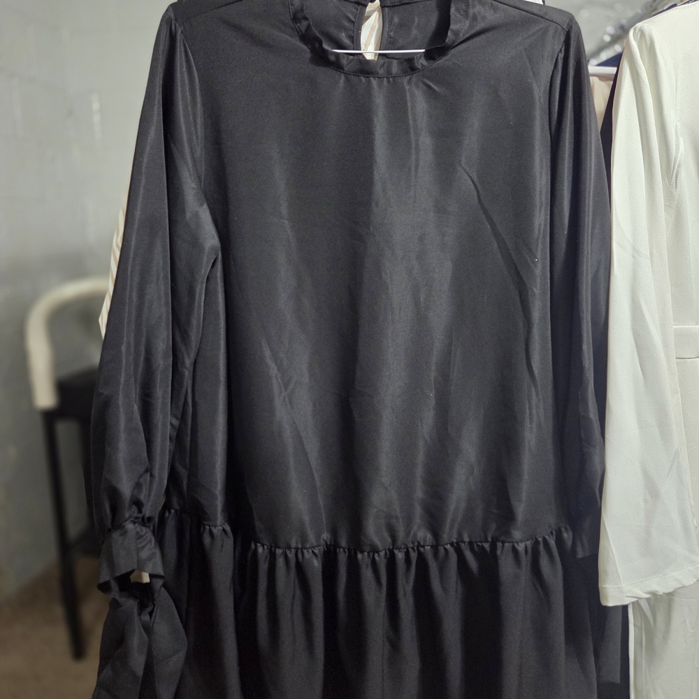 Elegant Black Women's Dress